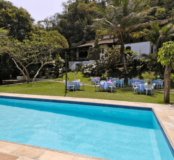 Espaço para eventos, festas infantis e celebrações em Niterói! Sitio com piscina e área verde para festas infantis eventos e confraternizações!